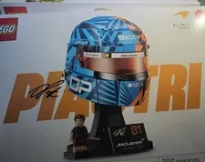 Genuine Mclaren Mastercard F1 Team Oscar Piastri Helmet Building Set (43017) NEW