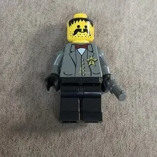 USED LEGO Western Minifigure WW021 Sheriff Cowboy Vintage Missing Hat