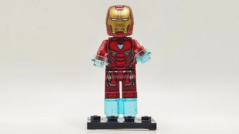 LEGO authentic Iron Man Mark 50 sh0828 Marvel Avengers Infinity War 76218