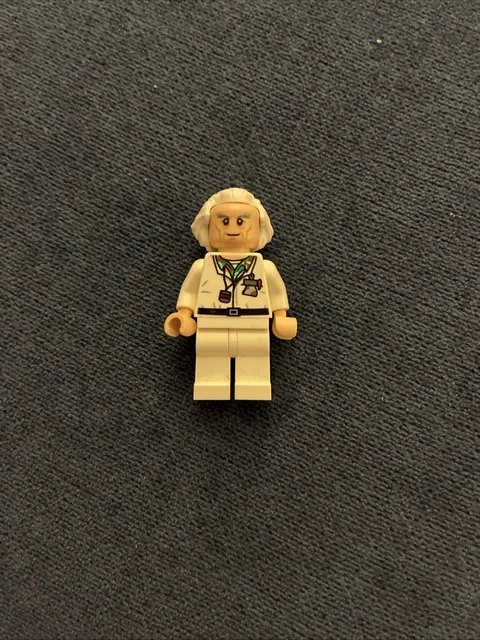 NEW LEGO DOC EMMETT BROWN MINIFIG back to the future 71230