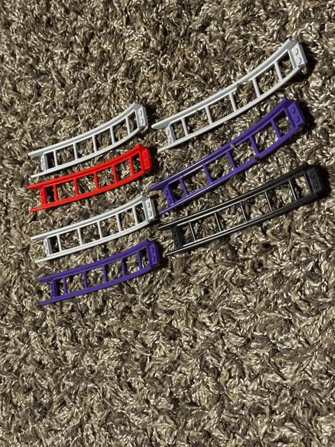 LEGO Rollercoaster Long Ramp Piece 7pcs 