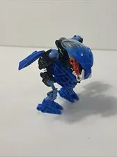 LEGO Bionicle - 8562 Gahlok Near Complete Missing rubber orange Face  Retired