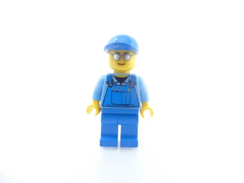 Construction Worker LEGO Minifigure Lot City 7633
