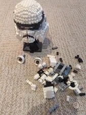 LEGO Star Wars: Stormtrooper Helmet (75276) - Built - No Minifig - Incomplete