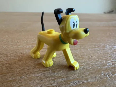 LEGO Disney PLUTO Minifigure Dog Retired - Mickey Mouse & Friends