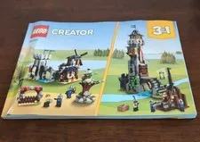 LEGO Creator 3-in-1 (31120) Medieval Castle Instructions Manual ONLY 2021
