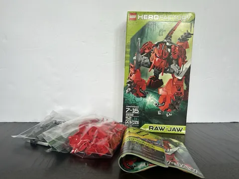 LEGO Hero Factory Raw-Jaw (2232) 100% Complete Includes box and manual - Retired
