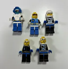 LEGO Ice Planet Minifigures Lot of 5 Vintage w/ Helmets Gear