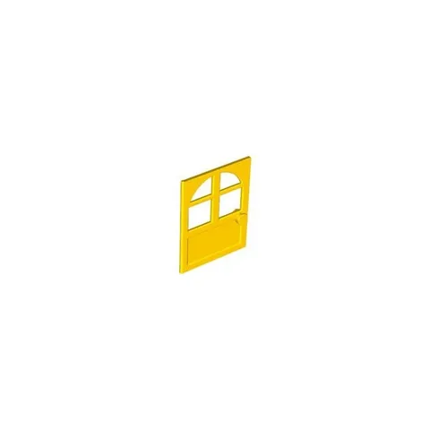 LEGO 7x Yellow Door 1 x 6 x 6 FreeStyle inv.597