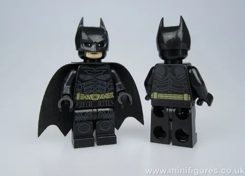 LEGO Dc Bale Dark Knight Batman Custom Minifigure By Phoenix Rare
