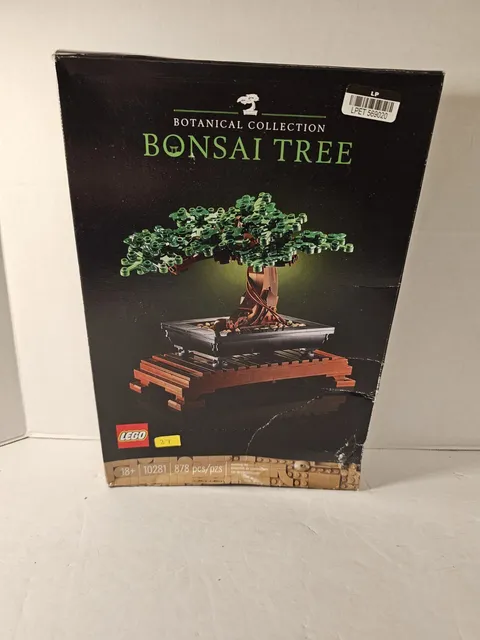 LEGO 10281 Botanicals Bonsai Tree NEW OPEN DAMAGED BOX