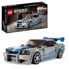 LEGO 76917 Speed Champions 2 Fast 2 Furious Nissan Skyline GT-R (R34) Macchina G