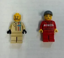 LEGO Speed Champions sc053 - Mustang Fastback Driver + Octan Crew Member Minifig