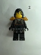 LEGO Ninjago Dragons Rising Season 2: Cole with Tounrament Armor and Gold Katana