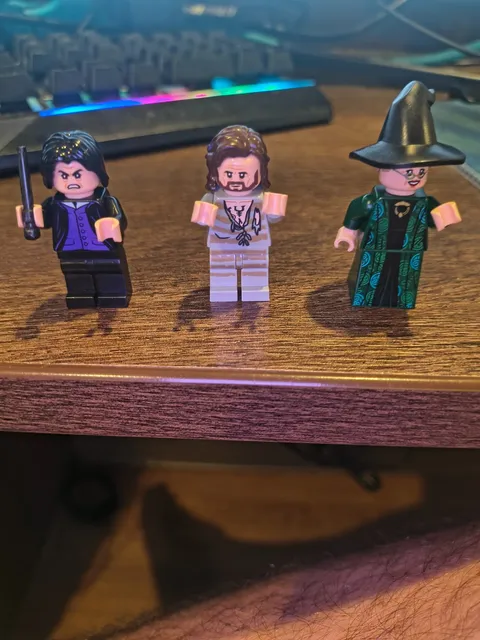 Authentic LEGO Minifigure Lot of 3 Harry Potter Figures