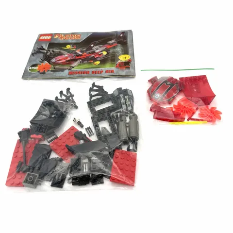 Lego 4793 Alpha Team Ogel Shark Assault Sub Mission Deep Sea Parts & Pieces