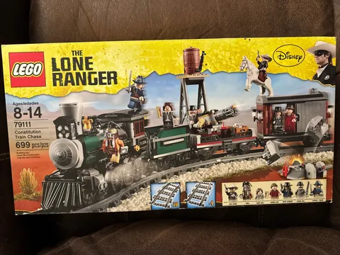 LEGO The Lone Ranger 79111 Constitution Train Chase. New. Sealed.