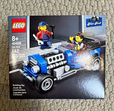 LEGO Hot Rod 40409 142pcs 8+ Limited Edition Promotional Box