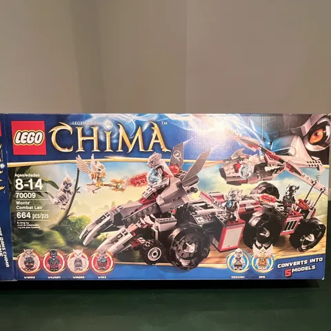 LEGO Chima: Worriz' Combat Lair #70009 (missing Grizzam) w/ box + instructions