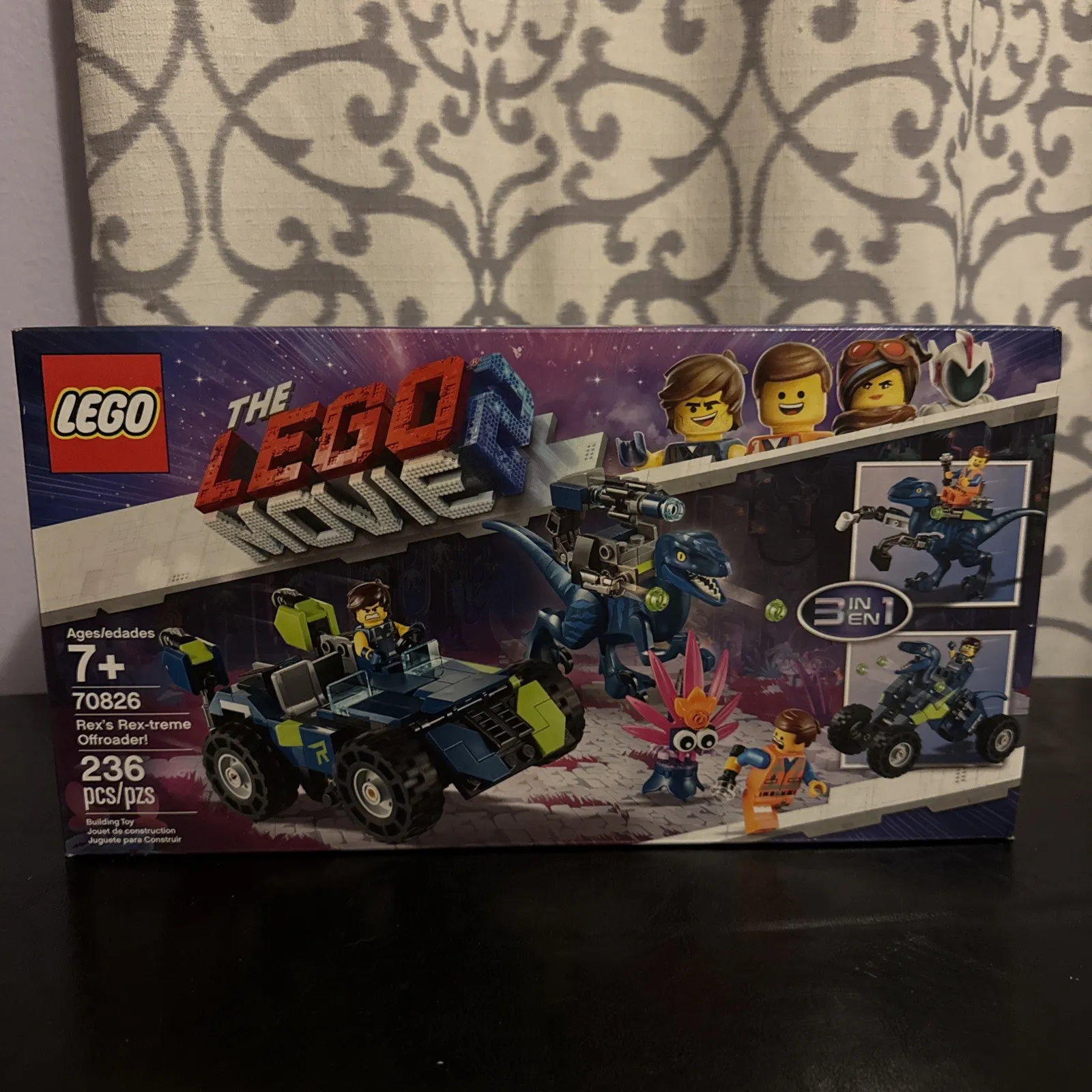 Sealed Lego 70826 THE LEGO MOVIE 2 Rex’s Rex-treme Offroader 70826