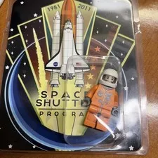 LEGO space shuttle 26 of 50 printed on lego parts series by tzo