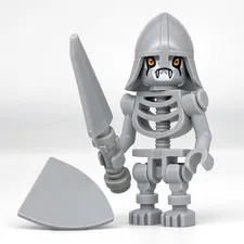 Lego Castle D&D Undead Warrior Skeleton Minifigure Army Builder Zombie - NEW