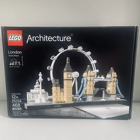 LEGO London Great Britain 21034 Architecture With Instruction Manual