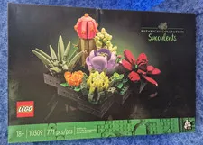 LEGO Botanical Collection Succulents 10309 Building Set 771 Pieces New
