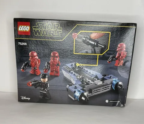 Lego Star Wars Set 75266 Sith Troopers Battle Pack New in Box - CRUSHED CORNER