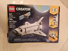 LEGO Creator 31134 Space Shuttle 3-in-1 Set 144 pcs - New Sealed Box Damaged 6+