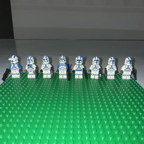 LEGO Star Wars 501st Legion Clone Trooper Minifigures Lot Of 8 Sw1246 Sw1337