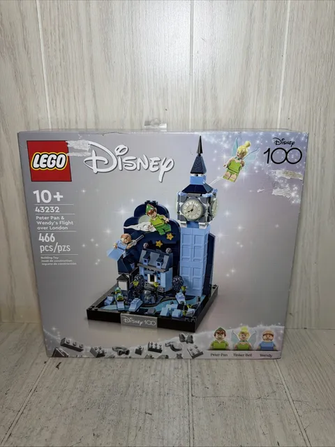 Lego Disney PETER PAN and WENDY'S FLIGHT OVER LONDON Set 43232 Sealed Retired