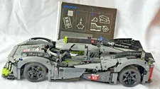 Peugeot Lego Hyper Car & Manual Mostly Assembled Possibly Incomplete READ
