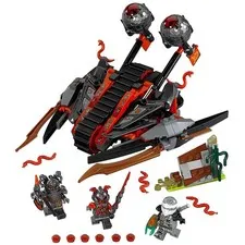 LEGO NINJAGO: Vermillion Invader (70624) Missing 2 Stickers