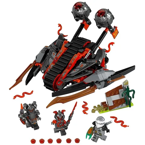 LEGO NINJAGO: Vermillion Invader (70624) Missing 2 Stickers
