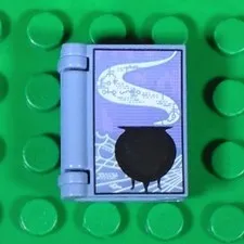 new LEGO Harry Potter Hogwarts Potion-Making Book with Smoking Caudron Cover