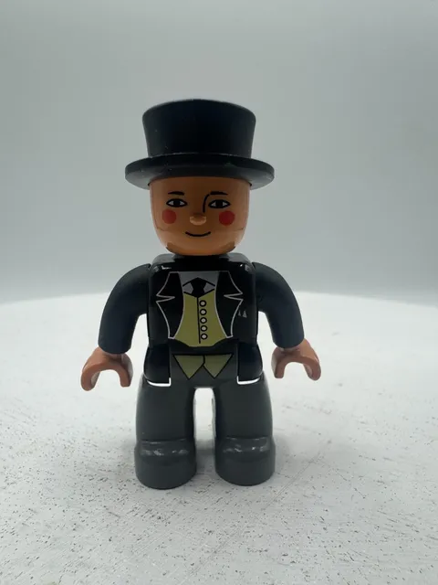 Lego Duplo Thomas & Friends Train Sir Topham Hatt Figure Replacement Block Part