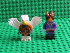 Lot 2 LEGO Dungeons & Dragons DnD Minifigs Tiefling Sorcerer Aarakocra Ranger D7