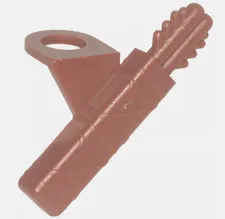 Lego Lego Minifigure Arrow Quiver with 2 Arrows 4498 Reddish Brown