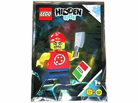 LEGO Hidden Side Possessed Pizza Delivery Man Minifigure Foil Pack Set 791902