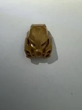 LEGO BIONICLE PEARL GOLD KANOHI MASK OF STONE 10982 FROM SET 70785