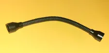 BLACK LEGO HOSE 73590c01a Flexible 8.5L w/ Same Color Tabless Ends ౷ QTY 1