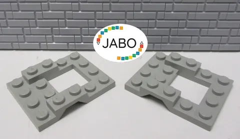 (B8/3/1) LEGO 4211 Chassis 4x5 old light grey