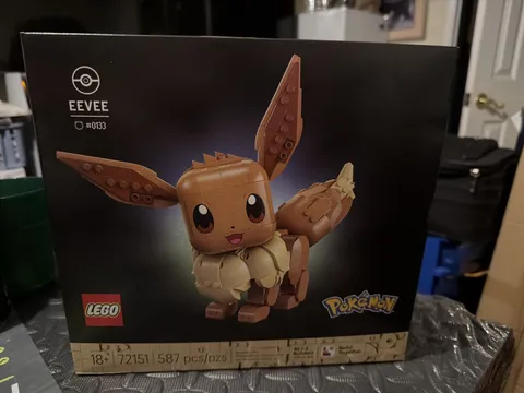 Eevee LEGO Pokemon #72151 Brand New and Factory Sealed - Mint Box