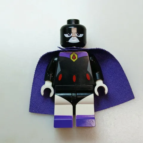 Lego Raven Minifigure Teen Titans Dimensions Rare Retired (No face hood)
