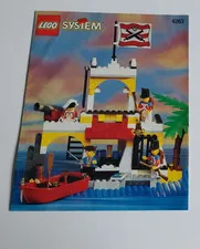 Lego 6263 Imperial Outpost Pirates Instructions Manual ONLY