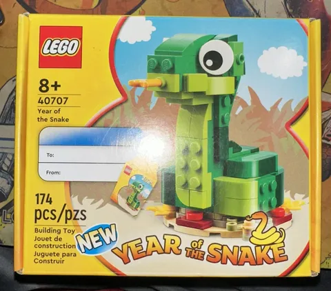 LEGO Year of the Snake 2025 Lunar New Year 40707