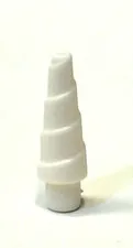 LEGO 24482 Harry Potter White Spire Tower Tip/ Spiral Unicorn Horn