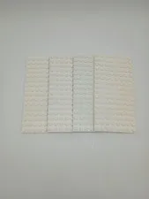 LEGOS Lot of 4 White 16 x 8 Plates OEM 5" x  2.5"