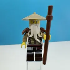 LEGO NINJAGO: Master of the Mountain: njo0599 Sensei Wu Hero Minifigure Nice